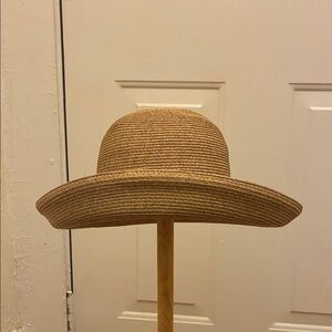 Eric Javits Tan Woven Hat